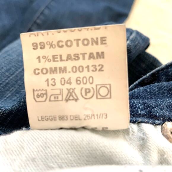 Pit Stop Jeans Distressed light Wash Skinny Jean Size 28 - Picture 10 of 12